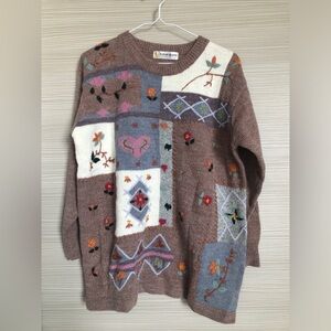 Vintage Pattern Sweater